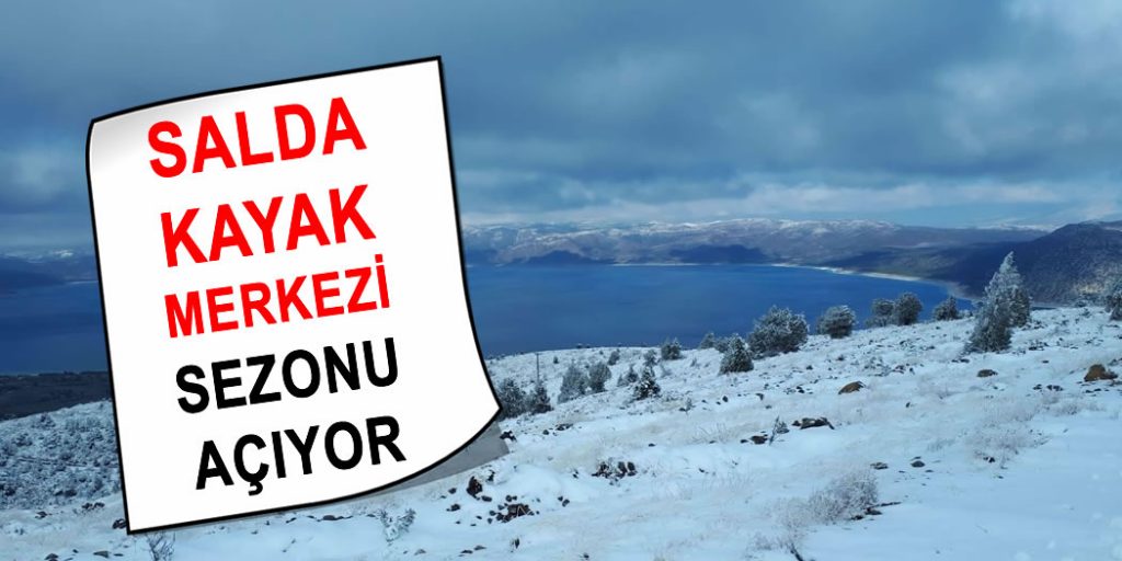 Salda Kayak Merkezi Sezonu Açıyor