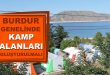 Burdur Genelinde Kamp Alanları Oluşturulmalı