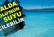 Salda Gölü'nün Suyu İçilebilir