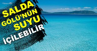 Salda Gölü'nün Suyu İçilebilir