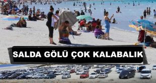 Salda Gölü Çok Kalabalık